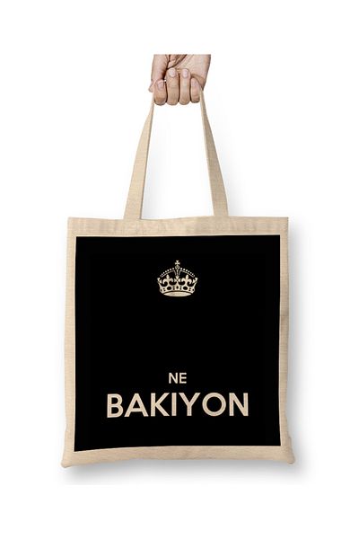Baskı Dükkanı Τι κοιτάζετε υφασμάτινη τσάντα με μακριά λαβή