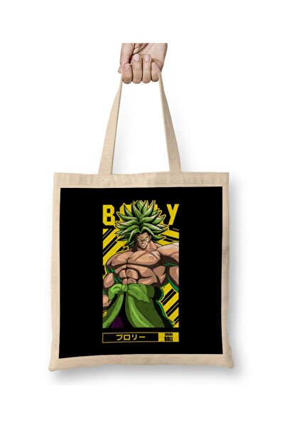 Baskı Dükkanı Dragon Ball Broly Anime Tkanina Torba Duga Sa ručkom