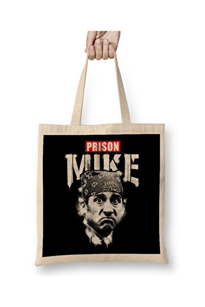 Baskı Dükkanı Zatvor Mike Kancelarija 02 Tkanina Torba Duga Sa ručkom