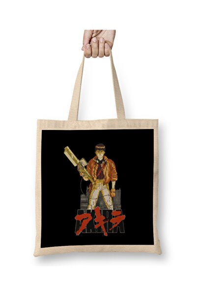 Baskı Dükkanı Akira Kaneda tkanina Torba duga Sa ručkom