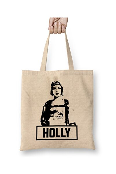 Baskı Dükkanı Back 4 Blood Zombies Čistači Holly Cloth Torba Dugačak Sa ručkom