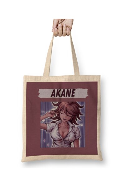 Baskı Dükkanı Akane Owari Danganronpa odeća Torba duga Sa ručkom