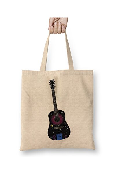 Baskı Dükkanı Hari Stajls Gitara 012 Tkanina Torba Duga Sa ručkom