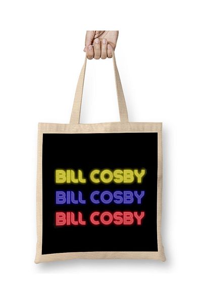 Baskı Dükkanı Bill Cosby Bill Cosby Bill Cosby υφασμάτινη τσάντα με μακριά λαβή