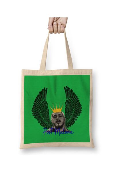 Baskı Dükkanı Tkanina u stilu Post Malone Torba duga Sa ručkom
