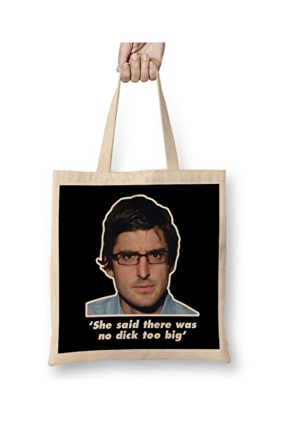 Baskı Dükkanı Louis Theroux citat: Rekla je da ne postoji prevelika tkanina T...