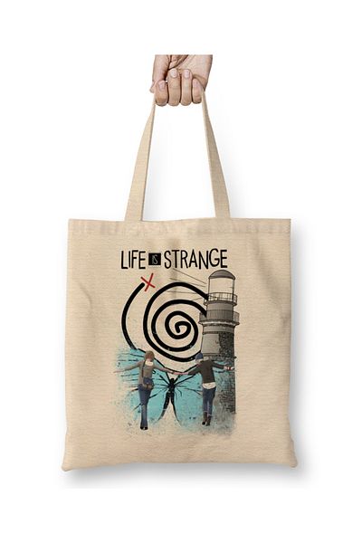 Baskı Dükkanı Чанта с дълга дръжка Carpe Diem от плат Life Is Strange