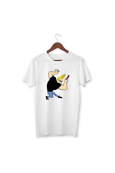 YAPO TİCARET Tricou pentru copii cu imprimeu Johnny Bravo