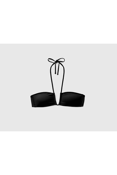 United Colors of Benetton Black Halter Bikini Top - Women