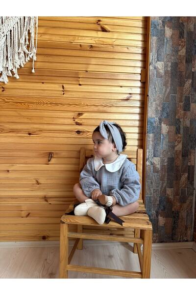 lelikobaby بذلة رومبير من الموسلين مكونة من 4 طبقات