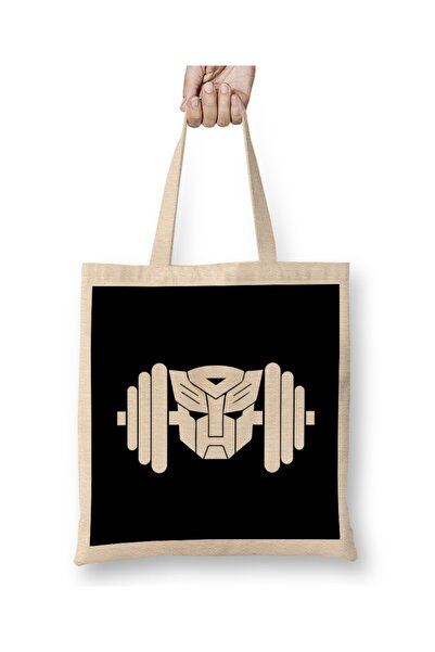 Baskı Dükkanı Transformers Gym 02 Tkanina Torba Duga Sa ručkom