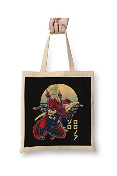 Baskı Dükkanı Zoro One Piece 01 Tkanina Torba Duga Sa ručkom