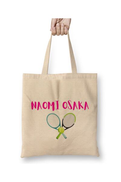 Baskı Dükkanı NAOMI OSAKA Volim tenisku odeću Torba Duga Sa ručkom