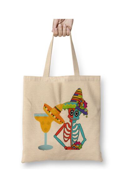 Baskı Dükkanı Cinco De Mayo 2021 Tkanina Torba Duga Sa ručkom