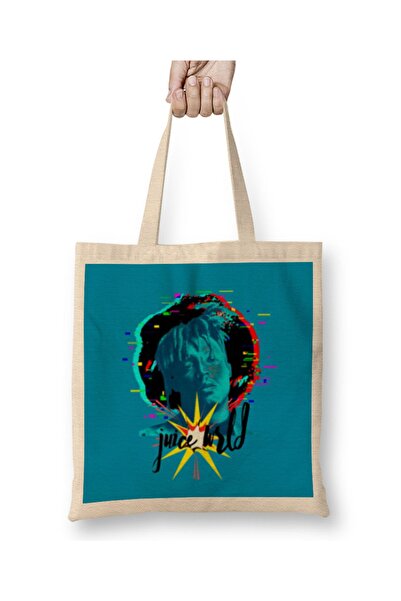 Baskı Dükkanı Juice Wrld 999 Merch Art Cloth Torba Dugačka Sa ručkom