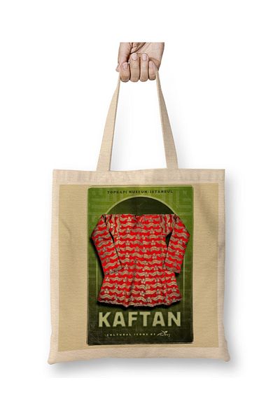 Baskı Dükkanı Τσάντα Kaftan με μακριά λαβή