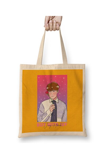 Baskı Dükkanı Dečak sa Luv BTS Jung Hoseok odećom Torba dugačkom Sa ručkom