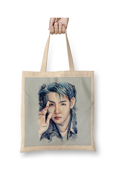 Baskı Dükkanı Bts J hope Bts 7 Fates Cloth Torba Long Sa ručkom