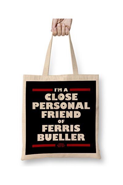 Baskı Dükkanı Blizak i lični prijatelj Ferisa Bulera, platno Torba dugo Sa ru...