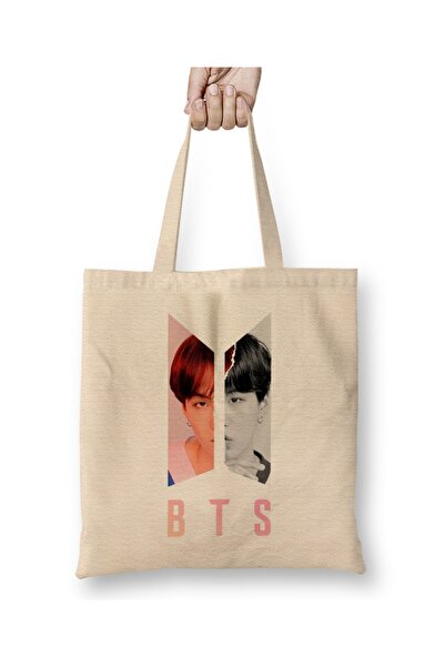 Baskı Dükkanı Bts Suga 05 Tkanina Torba Duga Sa ručkom