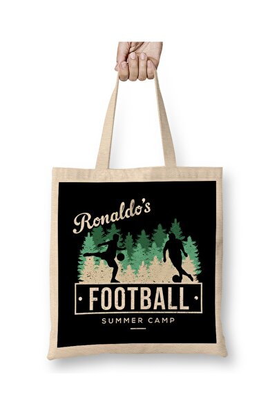 Baskı Dükkanı Kristijano Ronaldo Ronaldojev letnji fudbalski kamp, tkanina To...