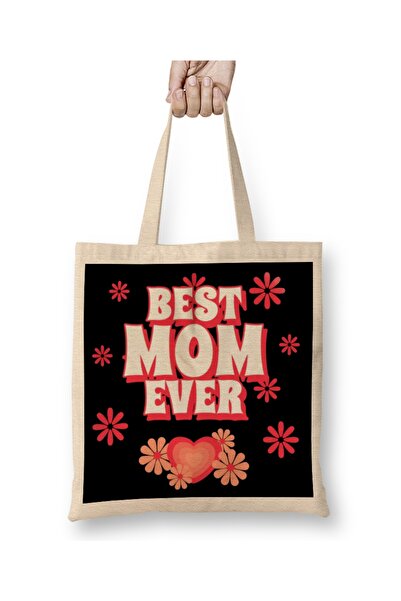 Baskı Dükkanı Cele mai bune cadouri pentru mama de ziua mamei 04 Geantă din p...