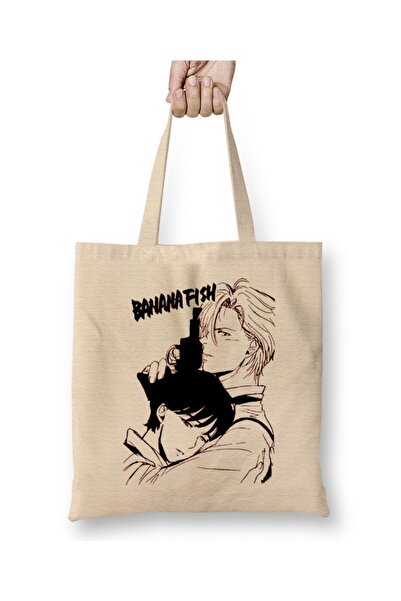 Banana Fish Eiji Okumura And Ash Lynx Cloth Bag Long Handle