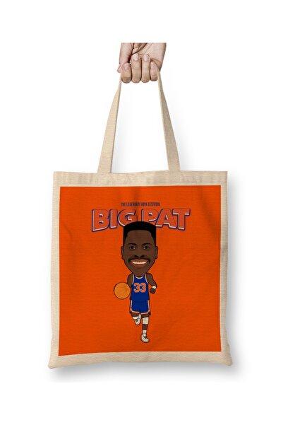 Baskı Dükkanı Patrick Ewing Big Pat Cloth Torba Dugačka Sa ručkom