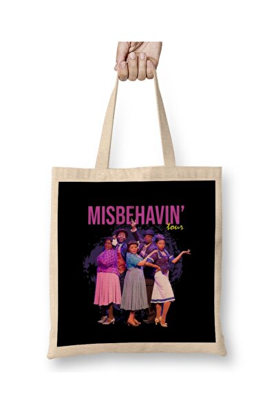 Baskı Dükkanı Misbehavin Dance Tour Tkanina Torba Duga Sa ručkom