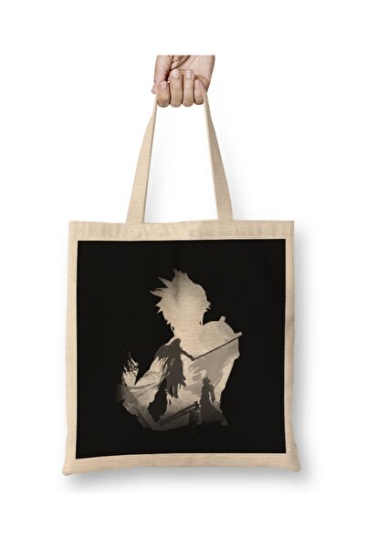 Baskı Dükkanı Jednobojna vojnička tkanina Torba duga Sa ručkom