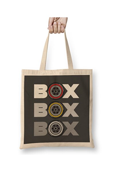 Baskı Dükkanı Kutija Kutija Kutija Tkanina Torba Duga Sa ručkom