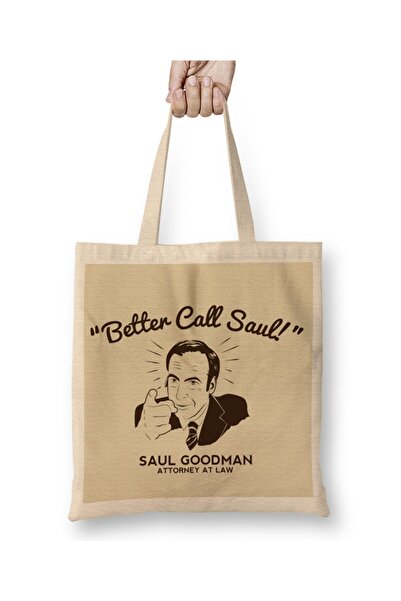 Baskı Dükkanı Better Call Saul Tkanina Torba Duga Sa ručkom