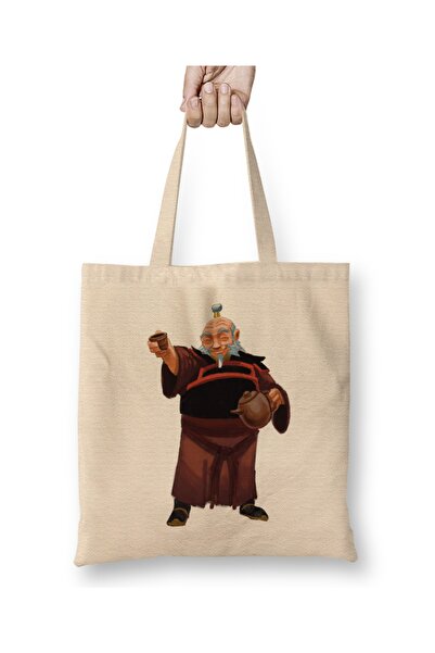 Baskı Dükkanı Iroh Avatar Poslednji Vozitelj Vazduha Tkanina Torba Duga Sa ru...