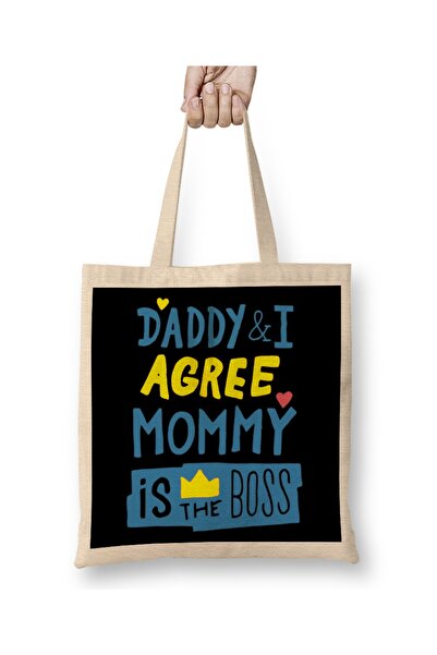 Baskı Dükkanı Мама - головна 01 Сумка з довгими ручками