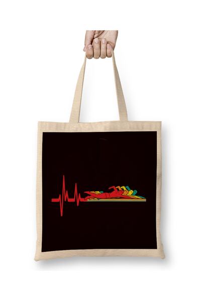Baskı Dükkanı Retro plivač Heartbeat vintage plivački bazen vodeni sport odje...
