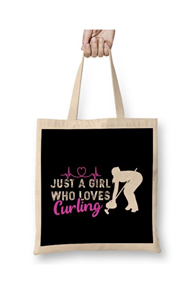 Baskı Dükkanı Дівчина, яка любить керлінг, тренер, команда, керлінг-камені, с...