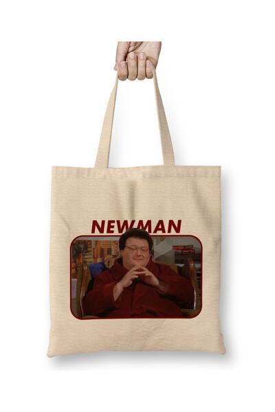 Baskı Dükkanı Newman Seinfeld tkanina Torba duga Sa ručkom