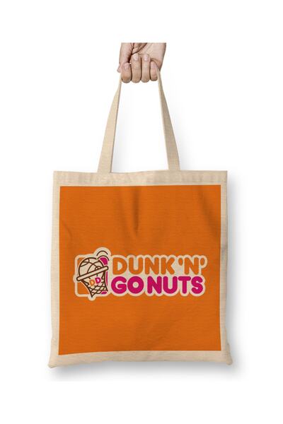 Baskı Dükkanı Košarkaški Dunk Dunk N Go Nuts Tkanina Torba Duga Sa ručkom