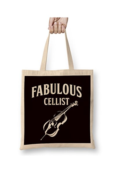 Baskı Dükkanı Sjajni violončelista, svirač violončela, muzičar, muzički instr...