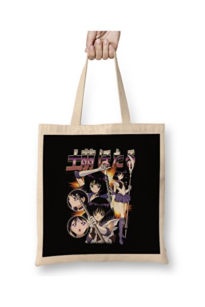 Baskı Dükkanı Tkanina Sailor Saturn Torba Duga Sa ručkom