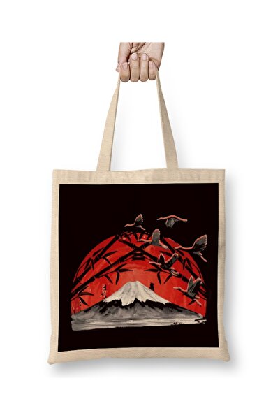 Baskı Dükkanı Japanska umetnost Vulkanski roda Kran Japanska umetnost Sakura ...