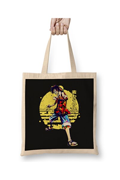 Baskı Dükkanı Luffy One Piece 02 Tkanina Torba Duga Sa ručkom