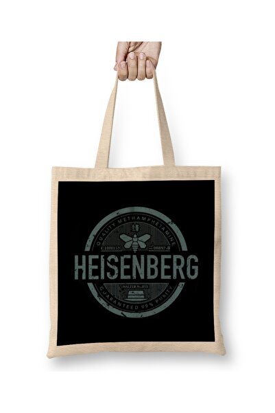 Baskı Dükkanı Υφασμάτινη τσάντα Heisenberg με μακριά λαβή