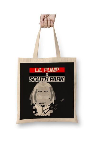 Baskı Dükkanı Lil Pump X South Park odeća Torba duga Sa ručkom