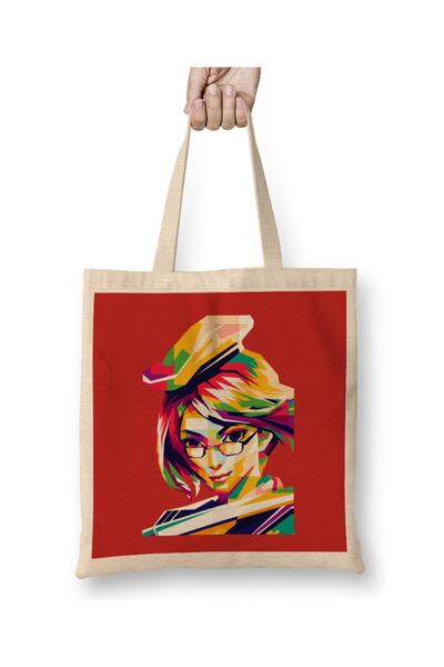 Baskı Dükkanı Fanyy Mobile Legends Bang Bang Без сумки з довгою ручкою