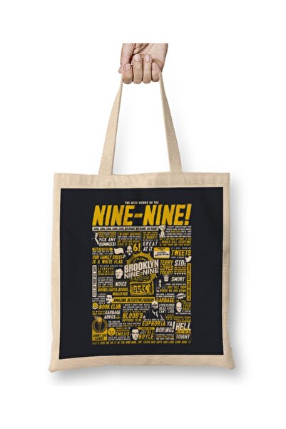 Baskı Dükkanı Υφασμάτινη τσάντα Winnie The Pooh Head με μακριά λαβή