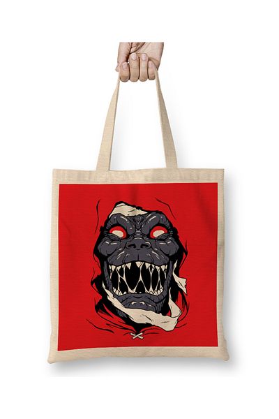 Baskı Dükkanı Geantă din pânză Munra Thundercats cu mâner lung