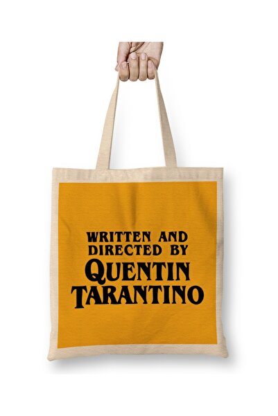 Baskı Dükkanı Napisao i režirao Kventin Tarantino 03 Tkanina Torba Dugačko Sa...
