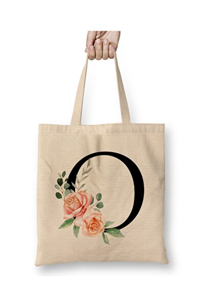 Baskı Dükkanı Slovo O Tkanina Torba Dugačka Sa ručkom