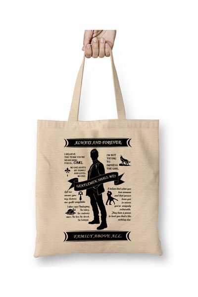 Baskı Dükkanı Original Vampires The Originals TV Series Gift 02 υφασμάτινη τσάντα με μακριά λαβή